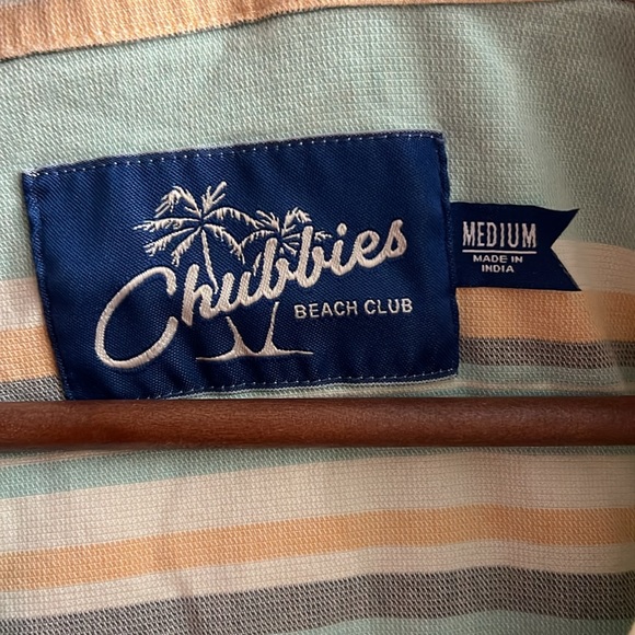 Chubbies Hoodie Mens medium Beach Club Treemeister Baja Long Sleeve Pullover. - Picture 2 of 7